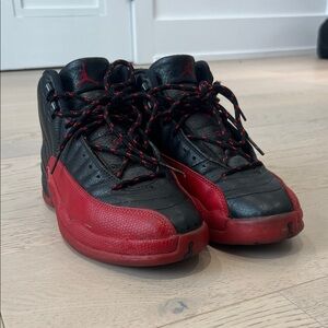 Jordan Men's Athletic Shoes Black Red